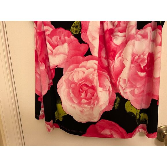 Karl Lagerfeld Women's Pink/Floral/Sleeveless/Boho Top/XL - Picture 6 of 13